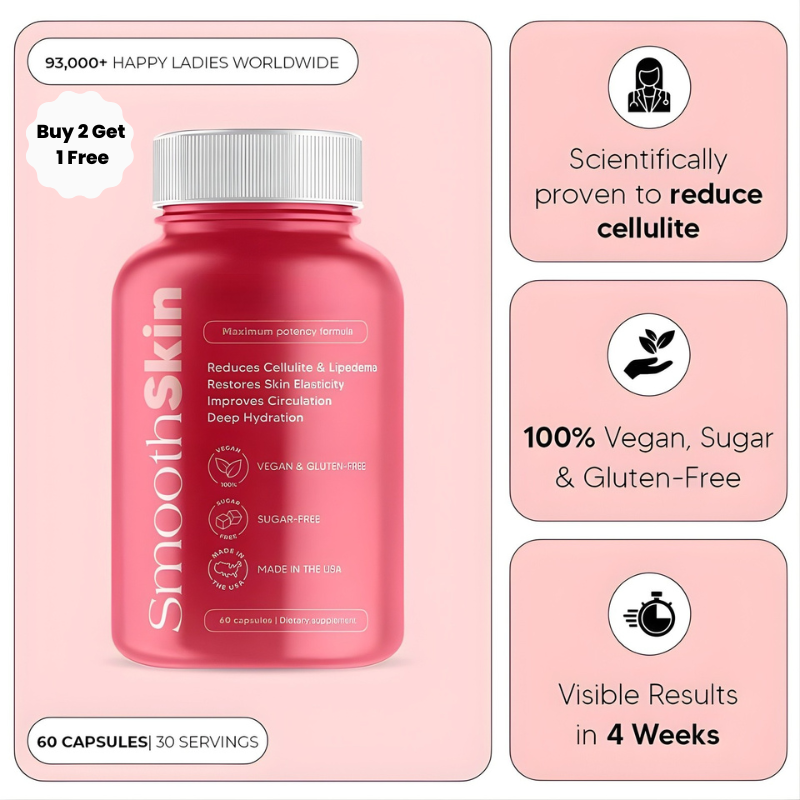 Smooth Skin Anti-Cellulite & Lipedema Capsules