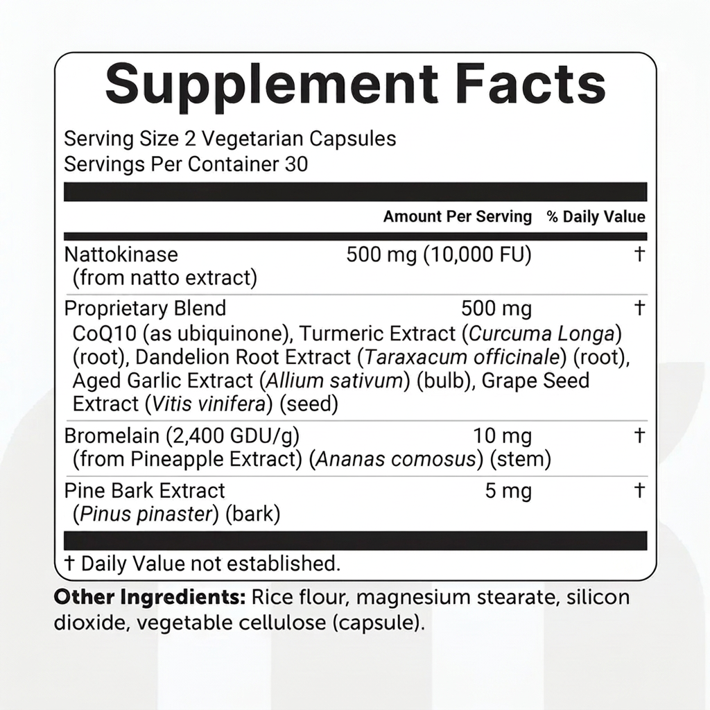 Lipexa Nattokinase - 10,000 FU